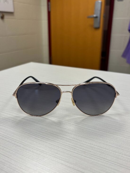 Tom Ford Clark 59 mm Polarized Sunglasses (Rose Gold/Smoke) main image 8